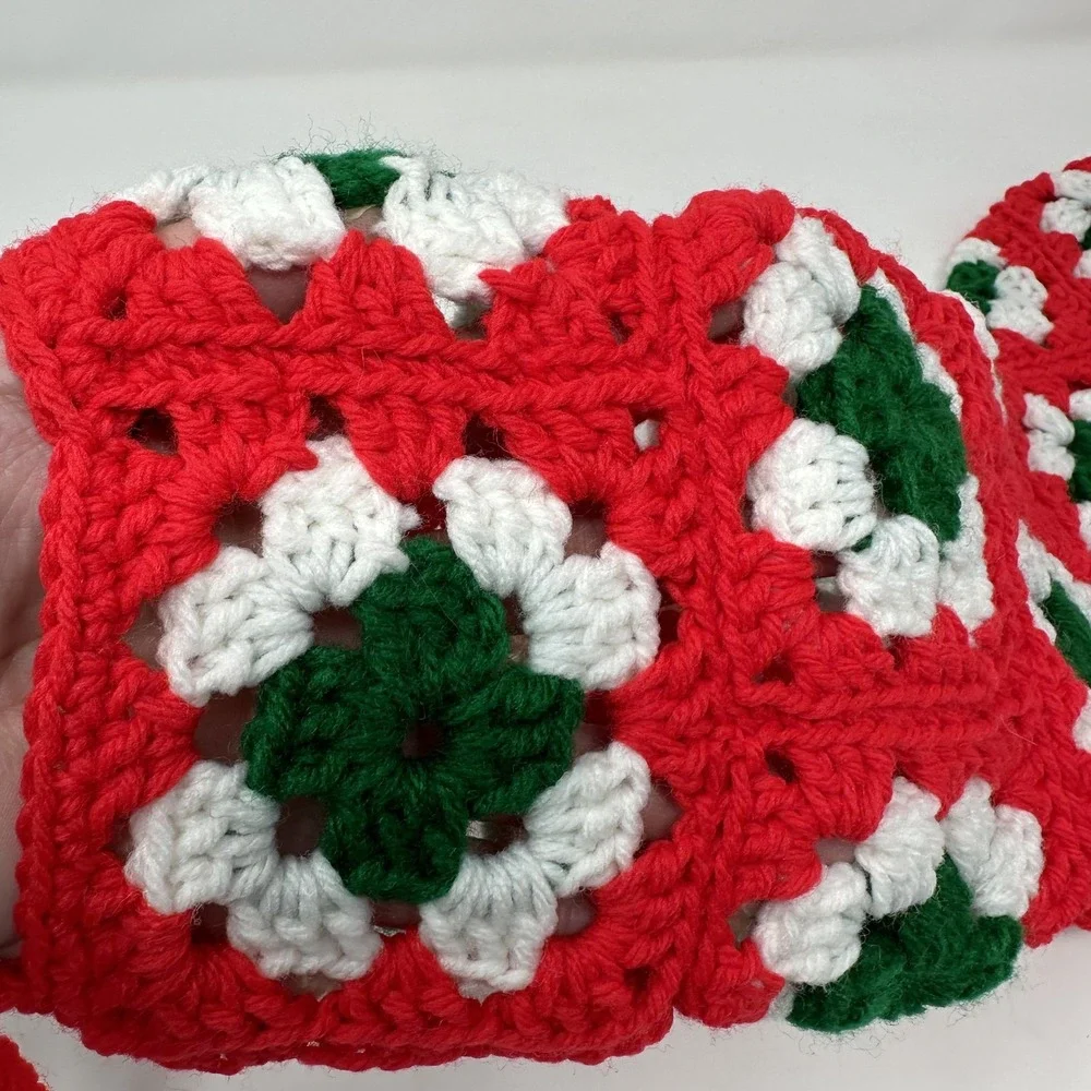 Handmade crochet christmas